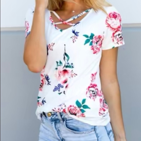 Criss Cross Tunic - Picture 2 of 3